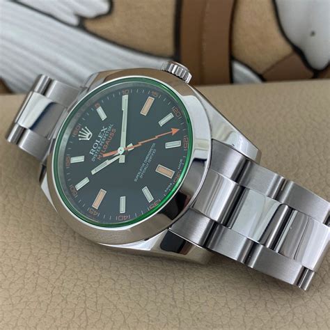 rolex vetro appannato|Rolex Milgauss 40MM IN ACCIAIO VETRO VERDE REF..